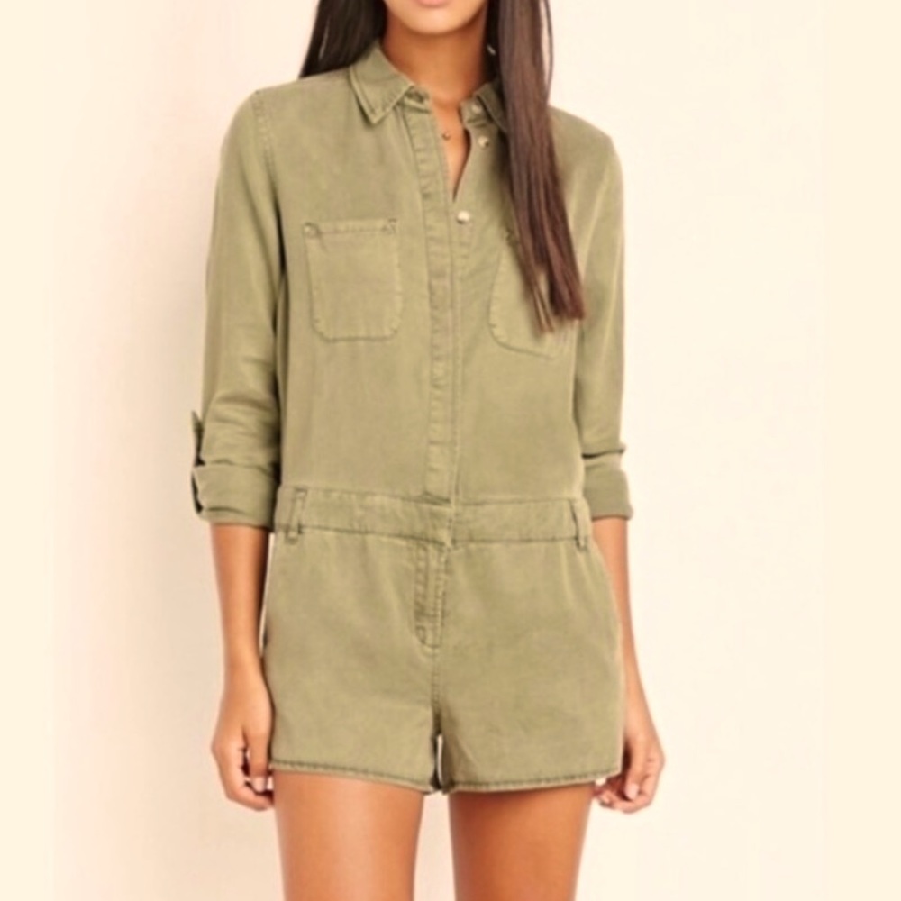 Life in progress romper shorts